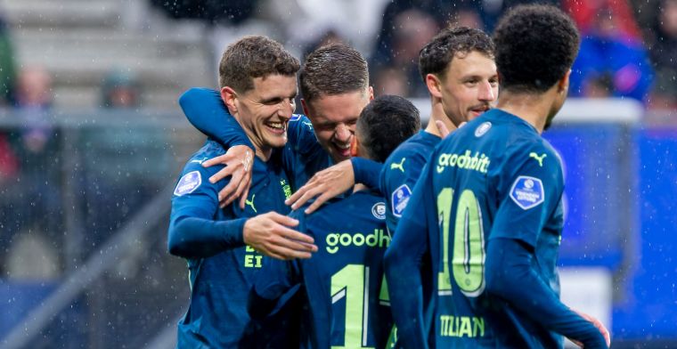 Veerman bezorgt genadeloos PSV fraaie mijlpaal met doelpunt in Friesland