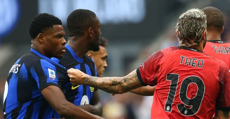 'Dumfries hangt straf boven het hoofd na opmerkelijke actie op titelfeest Inter'