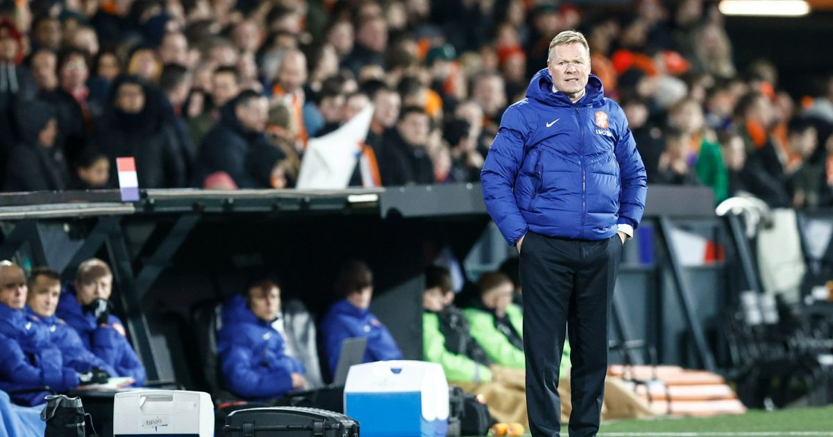 'Geschrokken' Koeman Baalt Bij Oranje: 'Hoef Dit Niet Nog Een Keer Mee ...